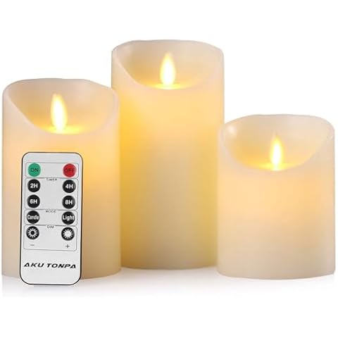 Bougies LED Hausware avec télécommande Cover