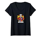 Mujer Escudo de armas Calahorra - Escudo de la familia Camiseta Cuello V