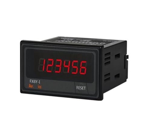 Digital Counter FX6Y-I2 Counter/Timer 6-Digit Indicator Only 24VAC~ 50/60Hz, 24-48VDC Electrical Timers