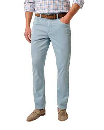 johnnie-O Carmel Sateen 5-Pocket Pants Windward Blue / 35/34