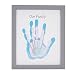 Pearhead DIY Family Handprint Frame and Paint Kit, Family Craft Night Ideas, DIY Gifts, Gray