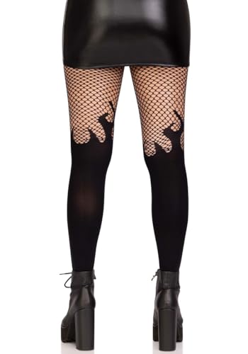Image of Leg Avenue Women's Dark Alternative Fishnet Tights