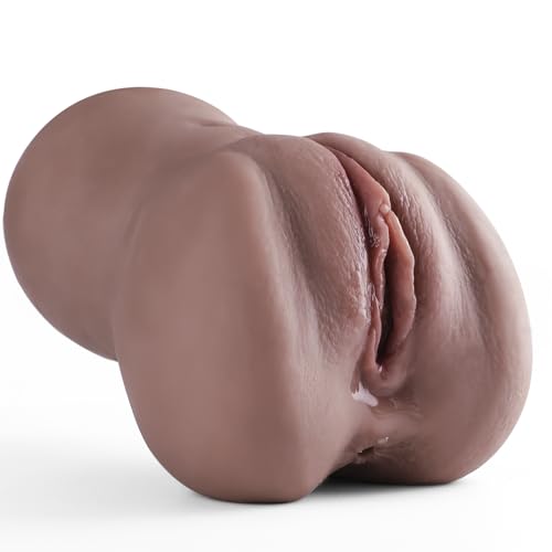 2 in 1 Adult Male Sex Toys Male Masturbators -800G Pocket Pussy Mastuabators Sex Stroker, 3D Realistic Adult Toy Vagina & Anus Penis Mastuabors, Mens