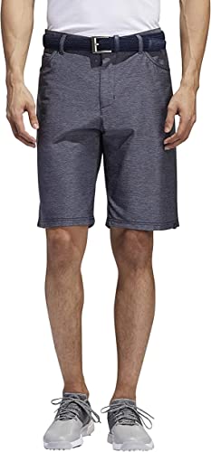Short de golf adidas homme gris 5 poches respirant coupe regular taille 36