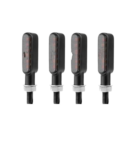 Clignotants LED pour motos lumière clignotante ambre lampe indicateur 12V