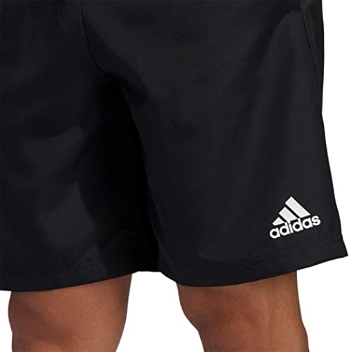 Bermuda Adidas Plain Masculina Preto e Branco