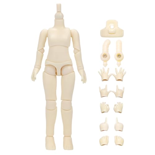 Genérico Muñeca Articulada | Figura De Acción con Cuerpo Articulado,Decoración De Colección Flexible En Múltiples Posiciones para Escritorio Mesita De Té Comedor Estantería Mesilla De