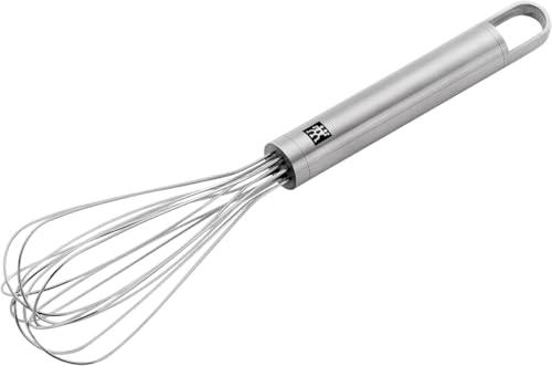 ZWILLING Pro Schneebesen, Länge: 24 cm, Rostfreier Edelstahl, Ergonomisch geformter Griff, Silber