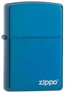 ZIPPO Sapphire Blue Zippo Encendedor ZI # 20446ZL_AB