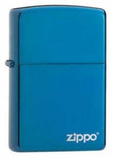 ZippoSapphire Blue Zippo Lighter ZI # 20446ZL_AB