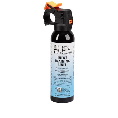 UDAP 練習用ベアスプレー 練習用熊撃退スプレー トレーニングスプレー 7.9oz/225g (アメリカ森林警備隊採用品)正規輸入品 業務用 自治体導入 法人 UDAP 警察・軍・民間トレーニングで実績多数 熊スプレー 熊撃退スプレー 催涙スプレー マグ