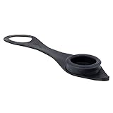 RecPro RV City Water Fill Rubber Plug Cap | Dust Cover | White or Black Options (Black) | Made in...