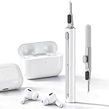 Hyashee Cleaner Kit for AirPods Pro 3/2/1, 3-in-1 Earbud Cleaning Pen with Metal Tip, Soft Brush & Flocking Sponge, Cleaning Tool for Wireless Earbuds, Charging Case, Phone, Keyboard & Electronics