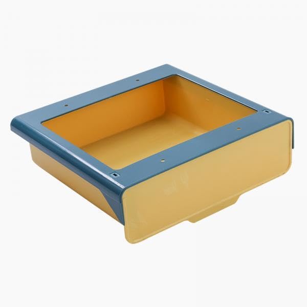 ATORSE 2Xunder Cabinet Drawer Pullout for Spice with Self Adhesive Tape Blue Yellow S-image-42