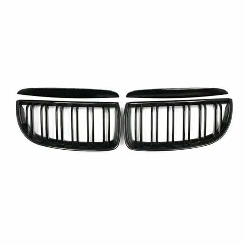 Rejillas de doble barra en negro brillante de alta resistencia para Serie 3 E90 E91