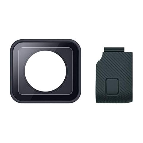 Replacement Side Door USB-C HDMI Cover & Spare Protective Lens for GoPro Hero 5/6 Action Camera Repair Part Accessories Cover