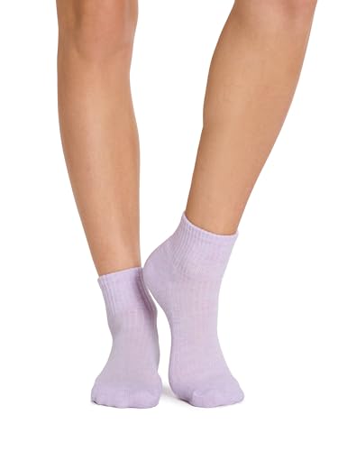 Skechers Women's 10-Pack Half Terry Classic Quarter Crew Socks, Comfort-Fit & Cushioned Footbed2