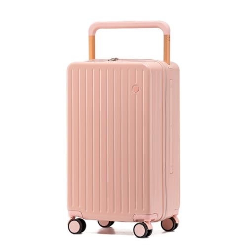 PANKERS Suitcase Aluminum Frame Wide Trolley 20-inch Women's Large-capacity Travel Sturdy And Durable Trolley Case For Men Suitcases