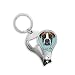 Lop-eard Boxer Dog Pet Animal Fingernail Clipper Cutter Opener Key Chain Scissor