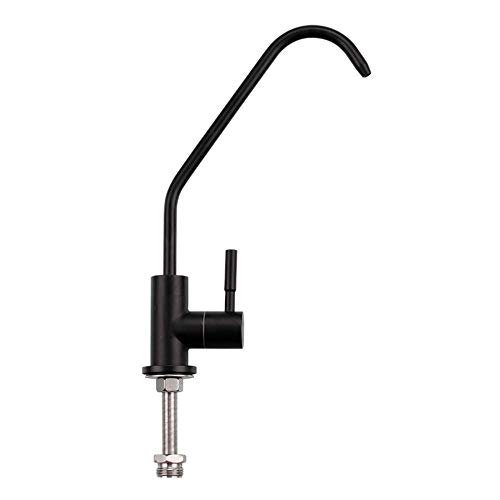 Robinet pur purificateur d'eau noir pour éliminer le goût de chlore