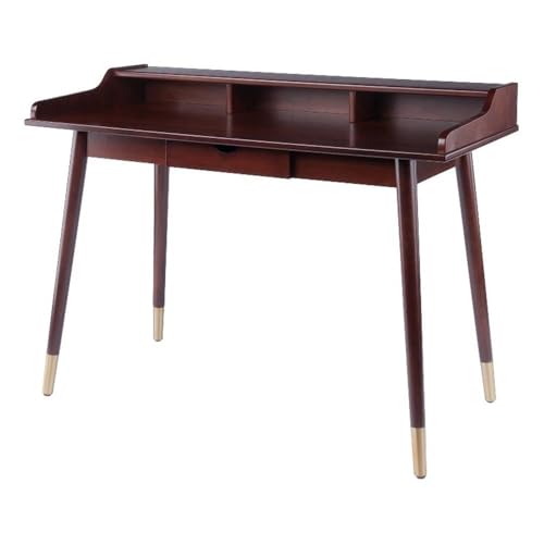 Winsome Wood Sonja Writing Desk, Walnut, 47.2'W x 22'D x 34'H