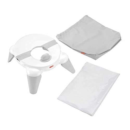 Fisher-Price Pot 2-en-1 de voyage, pot bébé d’apprentissage de la propreté avec cuvette...