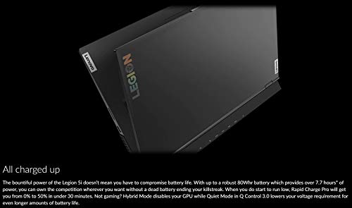 Image of Lenovo - Legion 5i - Gaming - 17.3 inch FHD 144Hz - Intel Core i7-10750H - 16GB DDR4 RAM - 1TB SSD + 1TB HDD - NVIDIA GeForce RTX 2060 Graphics - Windows 10 Home - Phantom Black