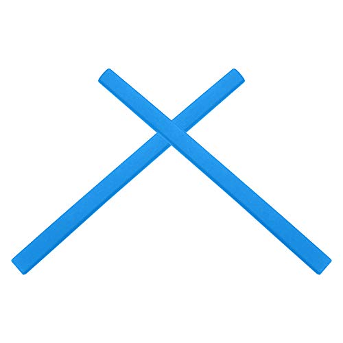 Eye Opening Stuff Replacement Earsocks Compatible with Oakley Pitchman OX8050/Pitchman R OX8105 OO9439/Pitchman Asian Fit OX8096 Sunglasses - Sky Blue