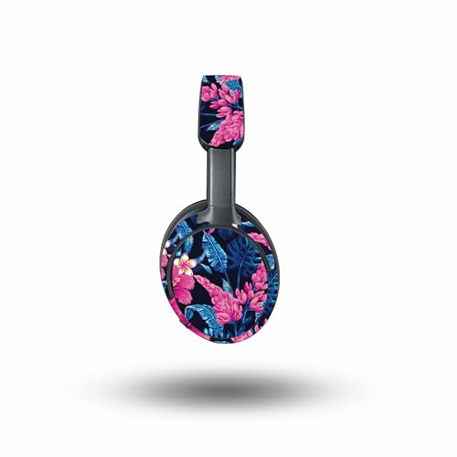 Image of MightySkins Skin Compatible with Bose QuietComfort Ultra - Contrast Hibiscus | Protective, Durable, and Unique Vinyl Decal wrap Cover | Easy to Apply