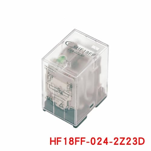 Relé HF18FF-024-2Z23D de alta precisión con 8 pines y doble conversión para circuitos integrados 2
