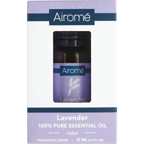 Airomé Lavender 100% Pure Therapeutic Grade Essential Oils| 15ml Amber Glass Bottle