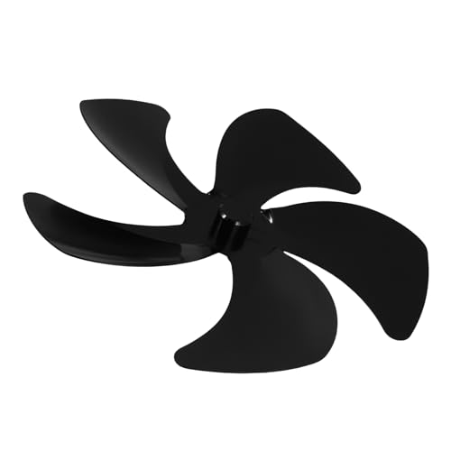 HEALLILY 5 ventiladores de chimenea alimentados por calor para una mejor circulación del calor y funcionamiento silencioso, accesorios de estufa de leña para una calefacción eficiente