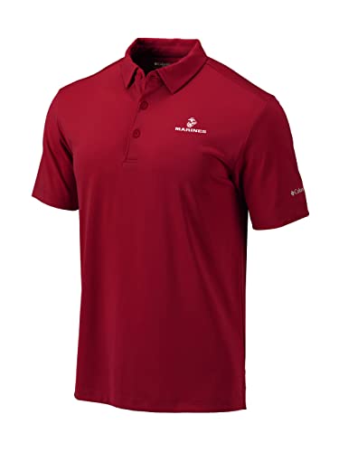 Columbia Golf Men's United States Marine Corps Logo Drive Polo