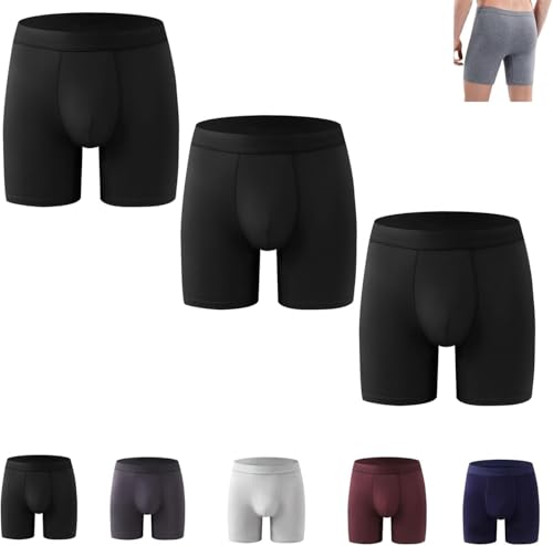 Octipa Men's Ultra-Absorbent Incontinence Boxer Briefs, Octipa Mens Incontinence Underwear, Comfortable Leak-Proof Reusable