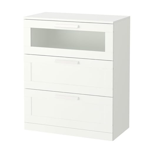 Ikea Brudgummar 3 byrå, vit