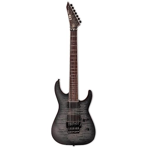 Amazon.com: ESP 7 String LTD Deluxe M-1007 Electric Guitar, See