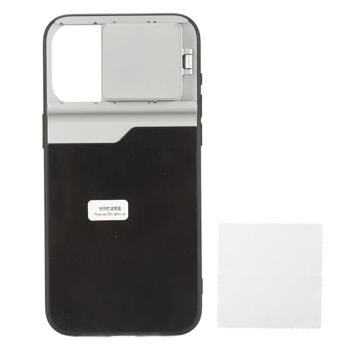 4 in 1 Phone Camera Lens Kit for 15 Pro, 10X 50X Macro, Fish Eye, 5X Telephoto Lenses, Easy Switch Imaging Focus, 360° Protection Case