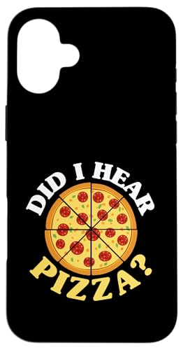 Pizza Junk Food - ¿Escuché pizza? Carcasa para iPhone 16 Plus