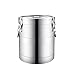Barile Isolato In Acciaio Inossidabile, Barile Di Riso, Barile Di Zuppa, Dispenser A Doppio Strato Di Grande Capacità Per Contenitori Commerciali Di Caffè/latte/tè/zuppa Dolce-B||20L