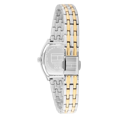 Image of Tommy Hilfiger Norah with Emerald Green Dial Gold Stainless Steel Strap Watch for Women - TH1782907