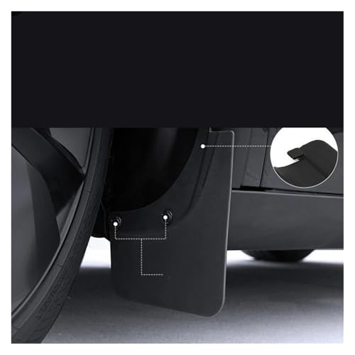 Garde-Boue Tesla Model Y Juniper 2025 bavettes protection pneu