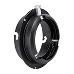 Fomito Photo Studio Elinchrom Speedring to Bowens Mount Converter Adapter Ring for Softbox Beauty Dish Studio Flash Strobe Professional Photography