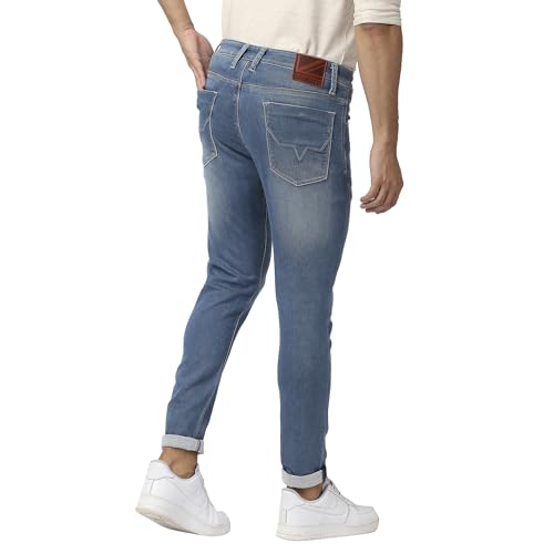 Image of Pepe Jeans Men's Mid Rise Super Skinny Fit Jeans