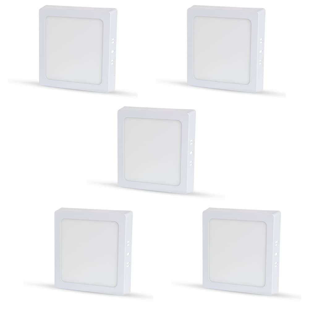 DMak 8 Watt Square LED Surface Panel Light Cool White (Pack of 5) (B0B8Z3XR55) Amazon Price History, Amazon Price Tracker