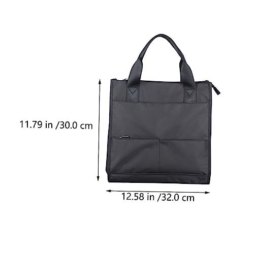 1pc Portable Business Handbag Large Capacity Multi-storage Bag for Travel and Work Stylish Men's Briefcase for Laptop Books2