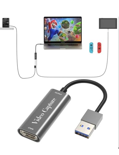4K Capture USB接続外部キャプチャデバイス Amazon | キャプチャボード 外付け 4K パススルー Switch対応