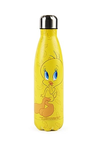 Excelsa Tweety Garrafa térmica, 50 cl, amarelo, aço inoxidável