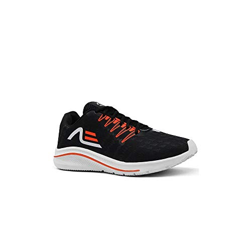 Kit 2 Pares Tênis Masculino Adaption Evolution Preto Laranja/cinza - 40