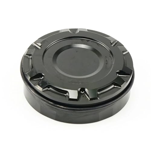 Tapa depósito líquido freno trasero de 32 mm negra para motos F800R y F800GS