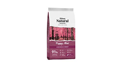 DIBAQ NATURAL MOMENTS Puppy Mini. Alimento Completo para Cachorros de Raza pequeña. 3 Kg Cover
